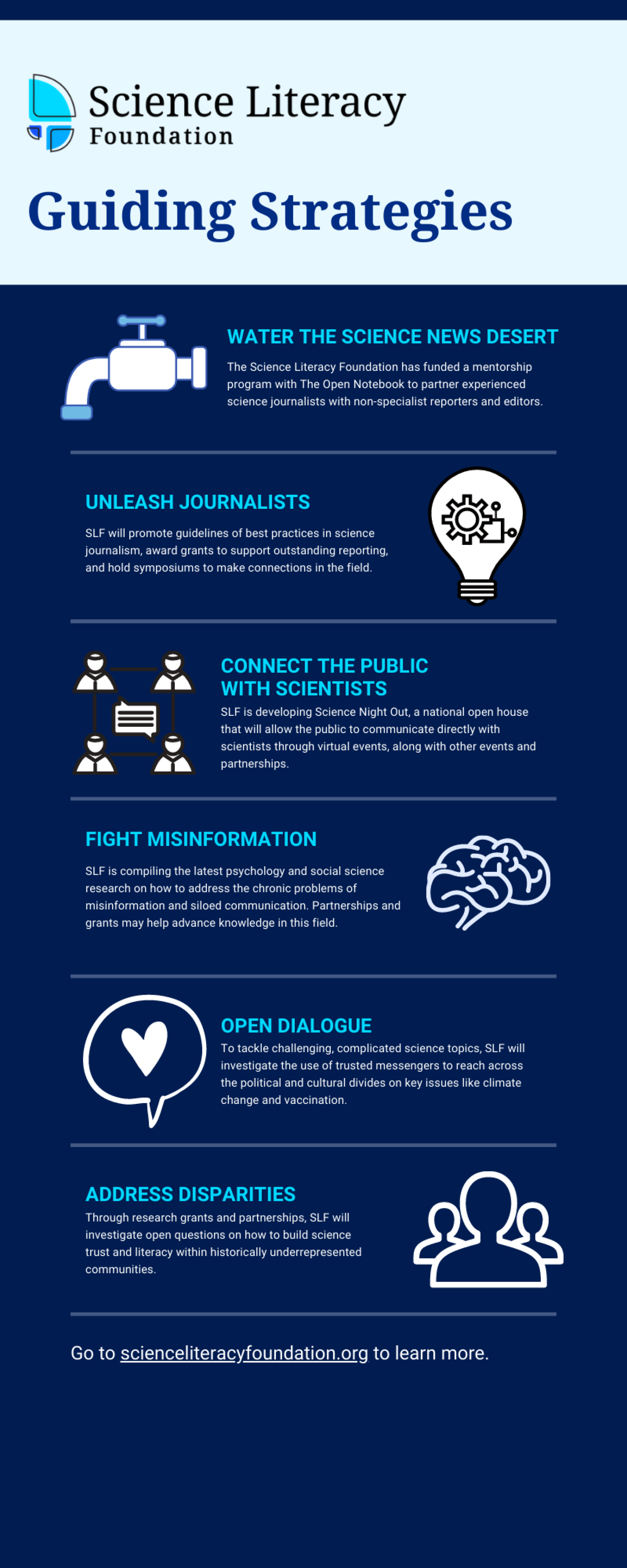Guiding strategies projects